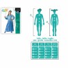 Costume per Bambini Azzurro Principessa