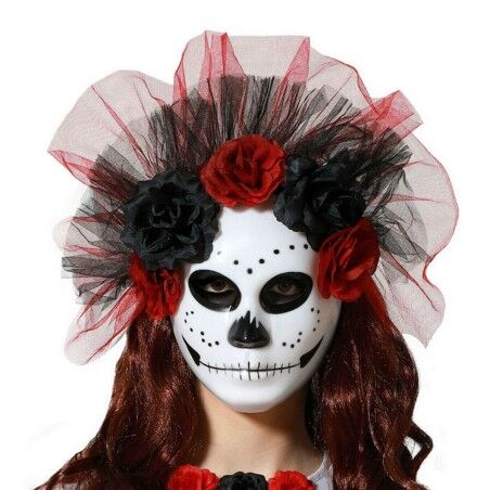 Maschera Bianco Teschio Il giorno dei morti