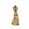 Figura Porcellana Bimba con Ombrello base Silver