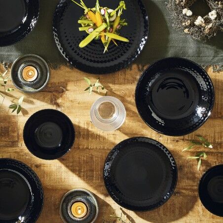 Ciotola per Aperitivi Luminarc Pampille Noir Nero (24 Unità)