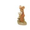 Figura di Porcellana Biscuit Bambino con Coniglio