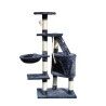 Albero tiragraffi per gatti Gloria Sinu Grigio 7,5 cm 55 x 40 x 120 cm