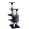 Albero tiragraffi per gatti Gloria Sinu Grigio 7,5 cm 55 x 40 x 120 cm