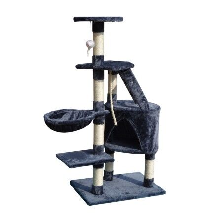 Albero tiragraffi per gatti Gloria Sinu Grigio 7,5 cm 55 x 40 x 120 cm