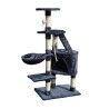 Albero tiragraffi per gatti Gloria Sinu Grigio 7,5 cm 55 x 40 x 120 cm