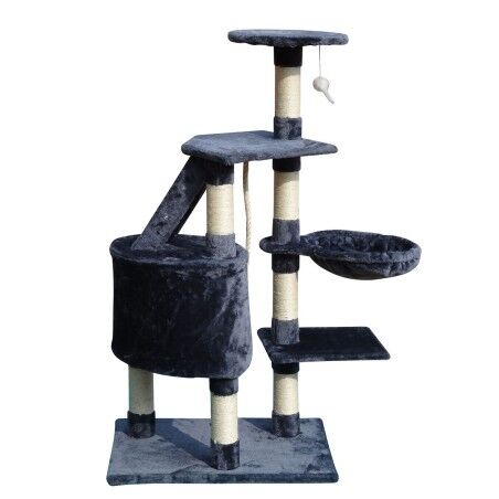 Albero tiragraffi per gatti Gloria Sinu Grigio 7,5 cm 55 x 40 x 120 cm