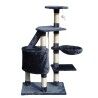 Albero tiragraffi per gatti Gloria Sinu Grigio 7,5 cm 55 x 40 x 120 cm