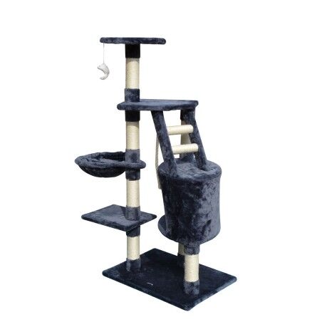 Albero tiragraffi per gatti Gloria Sinu Grigio 7,5 cm 55 x 40 x 120 cm