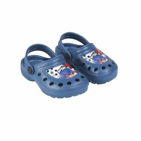 Ciabatte Chiuse Lady Bug Azzurro