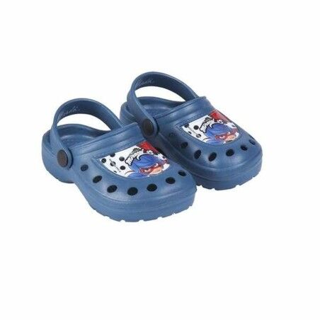 Ciabatte Chiuse Lady Bug Azzurro