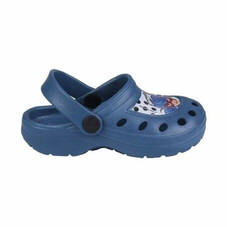 Ciabatte Chiuse Lady Bug Azzurro
