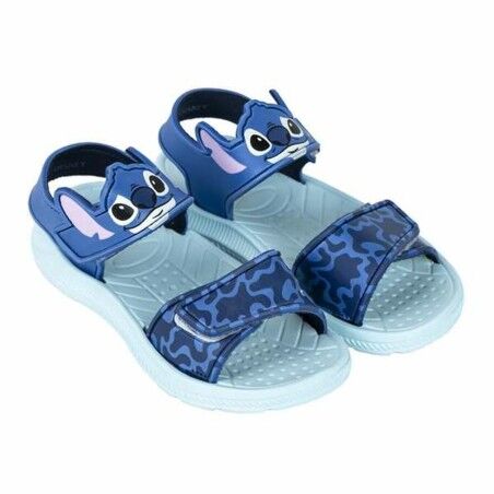 Sandali da Spiaggia Stitch Azzurro Chiaro