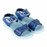 Sandali da Spiaggia Stitch Azzurro Chiaro