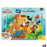 Puzzle per Bambini Mickey Mouse Double-face 108 Pezzi 70 x 1,5 x 50 cm (6 Unità)