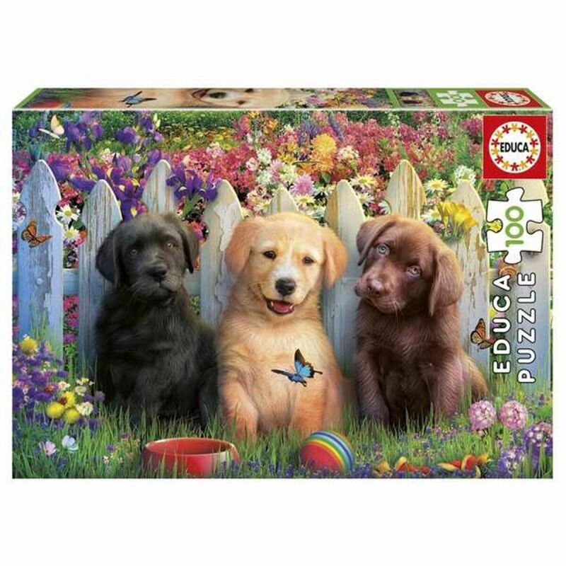 Puzzle Educa Doggies 100 Pezzi Puzzle Educa Doggies 100 Pezzi