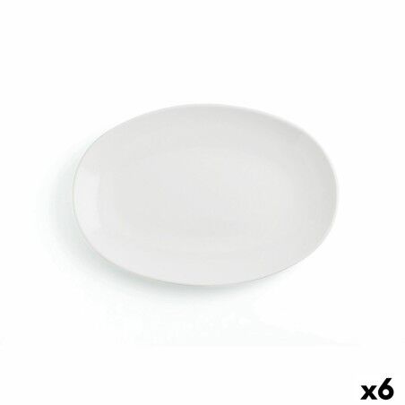 Teglia da Cucina Ariane Vital Coupe Ovale Ceramica Bianco Ø 32 cm 6 Pezzi