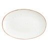 Teglia da Cucina Ariane Terra Ovale Ceramica Beige (Ø 26 cm) (12 Unità)