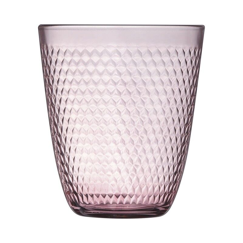 Set di Bicchieri Arcoroc Pampille Rosa Vetro 310 ml 6 Unità Set di Bicchieri Arcoroc Pampille Rosa Vetro 310 ml 6 Unità