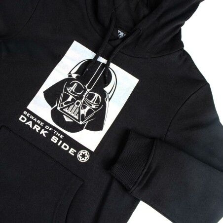 Felpa con Cappuccio Star Wars Nero