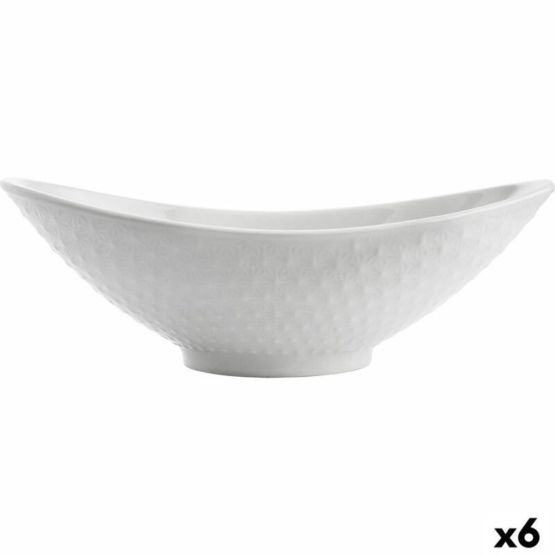 Teglia da Cucina Quid Gastro Ovale Ceramica Bianco (21,5 x 12,5 x 7 cm) (6 Unità) Teglia da Cucina Quid Gastro Ovale Ceramica Bianco (21,5 x 12,5 x 7 cm) (6 Unità)