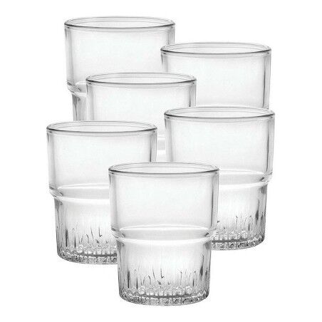 Set di Bicchieri Duralex 1013AB06 Trasparente Cristallo 160 ml Impilabile 6 Pezzi (6 Unità) (6 pcs)