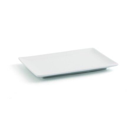 Vassoio per aperitivi Quid Gastro Fun Bianco Ceramica 20 x 13 x 2 cm (6 Unità)