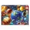 Puzzle Solar System Educa 18449 (500 pcs)