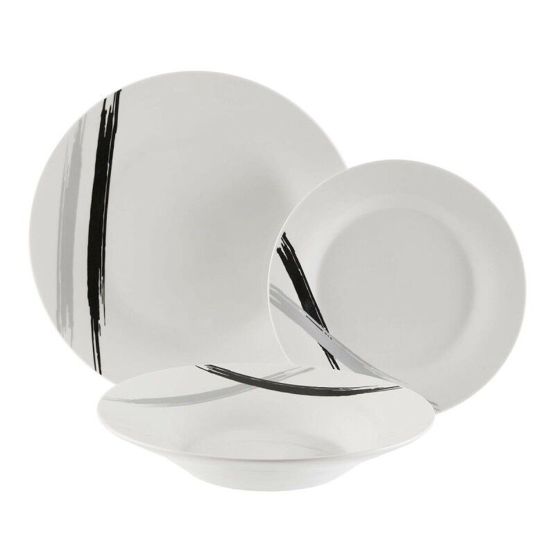 Servizio di Piatti Versa Porcellana Minimalista 12 Pezzi Servizio di Piatti Versa Porcellana Minimalista 12 Pezzi