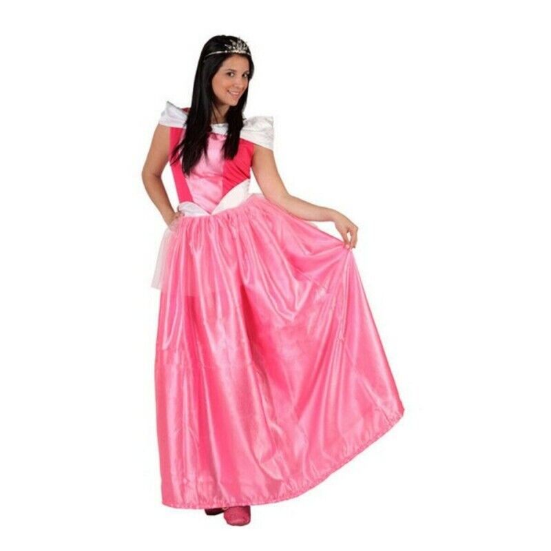 Costume per Adulti Principessa da favola Rosa (1 Pc) Costume per Adulti Principessa da favola Rosa (1 Pc)