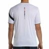 Maglia a Maniche Corte Uomo Bullpadel lucia  Bianco
