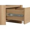 Comodino Home ESPRIT Naturale Grigio chiaro 56 X 40 X 51 cm