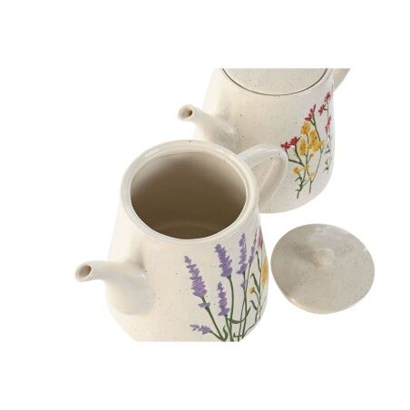 Teiera Home ESPRIT Multicolore Porcellana 900 ml (2 Unità)