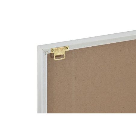 Quadro Home ESPRIT Giallo Azzurro Tela 30 x 1,8 x 40 cm (4 Unità)