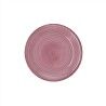 Piatto da Dolce Quid Vita Peoni Rosa Ceramica 19 cm (12 Unità)