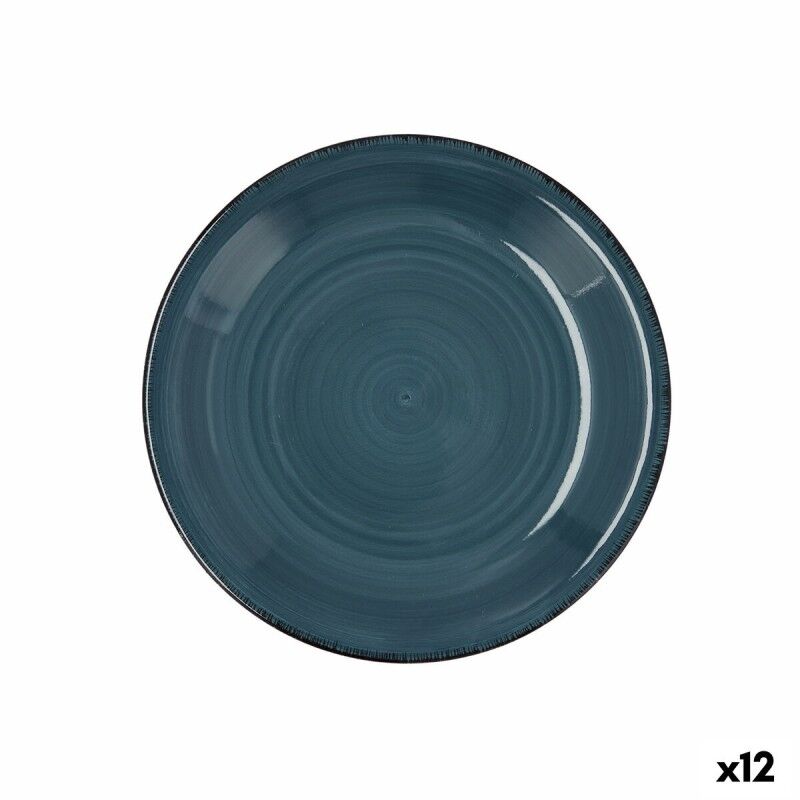 Piatto da Dolce Quid Vita Ceramica Azzurro (19 cm) (12 Unità) Piatto da Dolce Quid Vita Ceramica Azzurro (19 cm) (12 Unità)