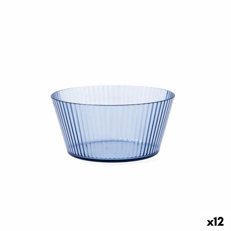 Ciotola Quid Sunset Azzurro Plastica 15 cm (12 Unità) Ciotola Quid Sunset Azzurro Plastica 15 cm (12 Unità)