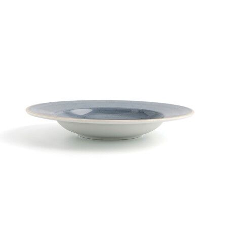 Piatto Fondo Ariane Terra Ceramica Azzurro (Ø 26 cm) (6 Unità)