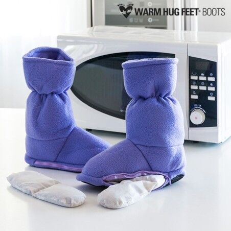 Warm Hug Feet Stivali Riscaldabili al Microonde