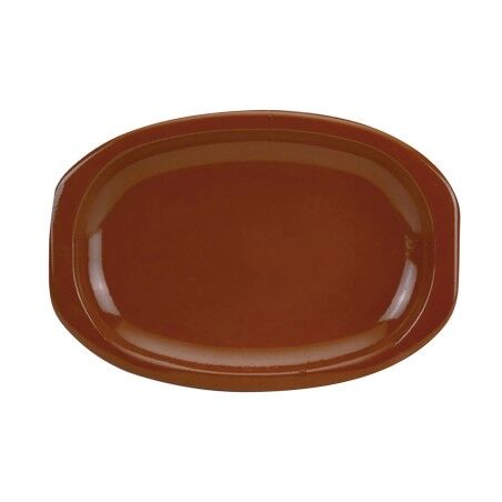 Teglia da Cucina Raimundo Barro Profesional Argilla cotta Marrone 6 Unità 36 x 25 cm