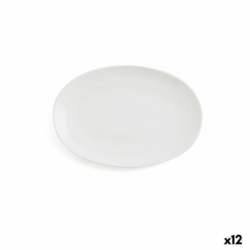 Teglia da Cucina Ariane Vital Coupe Ovale Bianco Ceramica Ø 21 cm (12 Unità) Teglia da Cucina Ariane Vital Coupe Ovale Bianco Ceramica Ø 21 cm (12 Unità)