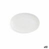 Teglia da Cucina Ariane Vital Coupe Ovale Bianco Ceramica Ø 21 cm (12 Unità)