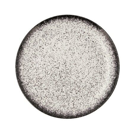 Piatto da pranzo Ariane Rock Nero Ceramica Ø 31 cm (6 Unità)