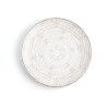 Piatto da pranzo Ariane Tornado White Bicolore Ceramica Ø 18 cm (12 Unità)