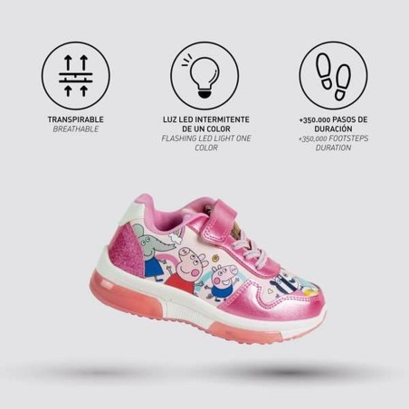 Scarpe Sportive per Bambini Peppa Pig Rosa