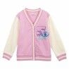 Felpa senza Cappuccio Unisex Stitch Rosa