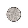 Piatto da pranzo Ariane Rock Nero Ceramica Ø 21 cm (12 Unità)