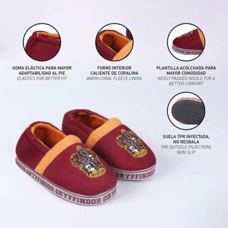 Ciabatte da casa Harry Potter Rosso Scuro 30-31