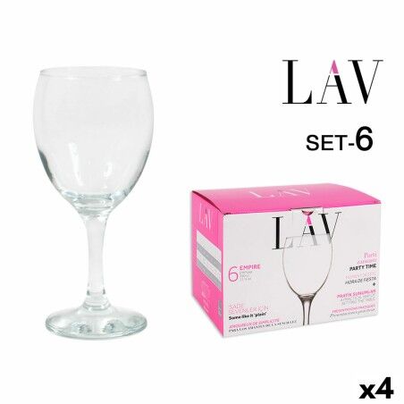 Set di Bicchieri LAV Empire 6 Pezzi (4 Unità)
