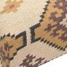 Poggiapiedi Home ESPRIT Beige Senape 80 x 80 x 44 cm