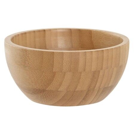 Ciotola per Aperitivi DKD Home Decor Naturale Bambù 12,5 x 12,5 x 6 cm